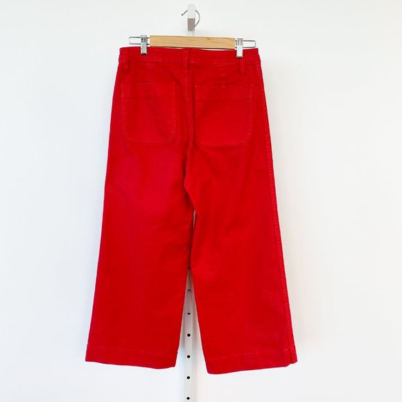 Madewell Denim Red Emmett Pants - Picture 2 of 4